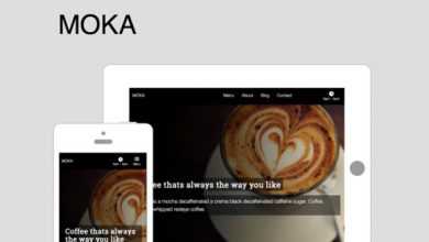 Photo of [Download-S2] Moka - Creativemarket HTML template
