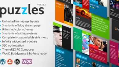 Photo of [Download-S2] Puzzles v3.7.1 - WordPress Magazine/Review with WooC