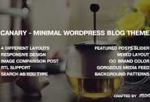 Photo of [Download-S2] Canary - Minimal WordPress Blog Theme