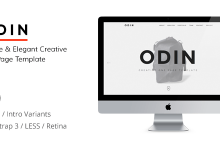 Photo of [Download-S2] ODIN v1.5 - Simple & Easy Creative One Page Template