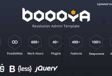Photo of [Download-S2] Boooya v1.2 - Revolution Admin Template