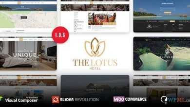 Photo of [Download-S2] Lotus v1.0.5 - Hotel Booking WordPress Theme