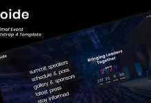 Photo of [Download-S2] Aoide - Event Bootstrap 4 Template
