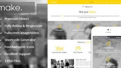 Photo of [Download-S2] Make v1.5 - Responsive Parallax Onepage Wordpress Theme
