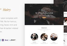 Photo of [Download-S2] Hairy - Barbershop & Hair Salon HTML Template
