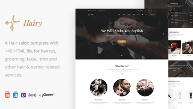Photo of [Download-S2] Hairy - Barbershop & Hair Salon HTML Template