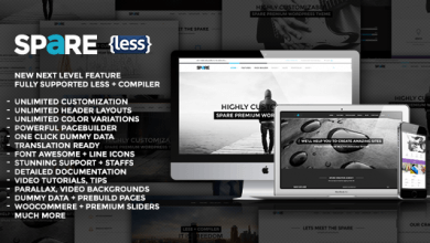 Photo of [Download-S2] Spare v1.6.6 - Ultimate MultiPurpose LESS Theme