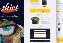 Photo of [Download-S2] T-shirt Landing Page