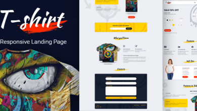 Photo of [Download-S2] T-shirt Landing Page