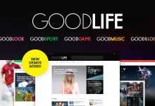 Photo of [Download-S2] GoodLife v1.2.0 - Responsive Magazine Theme