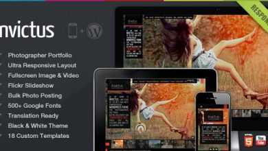 Photo of [Download-S2] Invictus - A Premium Photographer Portfolio WP Theme