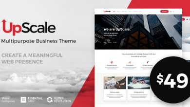 Photo of [Download-S2] UpScale v1.0.2 - Multi-Purpose Business Theme