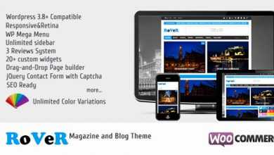 Photo of [Download-S2] RoVeR - Themeforest Magazine/Blog WordPress Theme