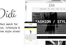 Photo of [Download-S2] Didi v1.0.6 - Fashion Blog WordPress Theme