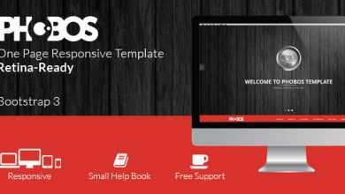 Photo of [Download-S2] Phobos - Themeforest One Page Responsive Template