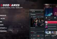 Photo of [Download-S2] Good Games - Portal / Store HTML Gaming Template