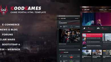 Photo of [Download-S2] Good Games - Portal / Store HTML Gaming Template