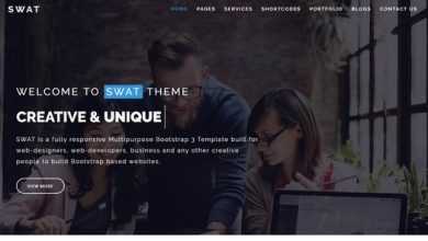 Photo of [Download-S2] SWAT v1.0 - Business HTML Template