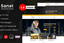 Photo of [Download-S2] Sanat v1.1.2 - Factory & Industry WordPress Theme