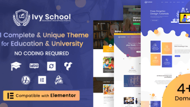 Photo of [Download-S2] Ivy School v1.3.2 – Education, University & School Theme