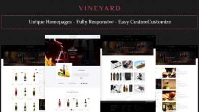 Photo of [Download-S2] Vine Yard - HTML Template