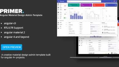 Photo of [Download-S2] Primer v2.0 - Angular 5 Material Design Admin Template