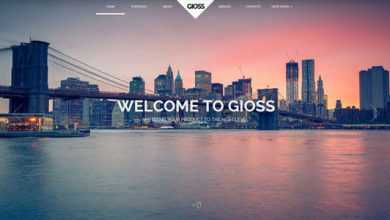 Photo of [Download-S2] Gioss - Themeforest Responsive HTML One Page Parallax