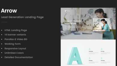 Photo of [Download-S2] Arrow v1.0 - Lead Generation Landing Page