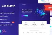 Photo of [Download-S2] LeadMath v1.0 - Lead Generation HTML Landing Page Template