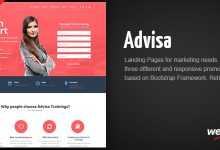 Photo of [Download-S2] Advisa – Themeforest Marketing Landing Page
