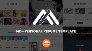 Photo of [Download-S2] MD - Responsive Personal Resume & Portfolio Template