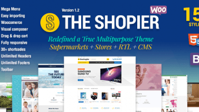 Photo of [Download-S2] Shopier v1.2.4 - Responsive Multipurpose WooCommerce Theme