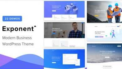 Photo of [Download-S2] Exponent v1.1.7 - Modern Multi-Purpose Business Theme