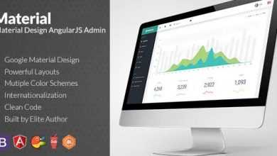 Photo of [Download-S2] Material v1.5.0 - Design Admin with AngularJS