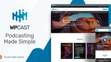 Photo of [Download-S2] Wpcast v1.1.4 - Audio Podcast WordPress Theme