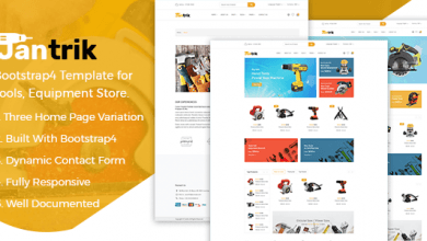 Photo of [Download-S2] Jantrik v1.1 - Tool, Equipment Store eCommerce HTML Template