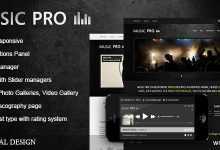 Photo of [Download-S2] Music Pro v3.3.1 - Music Oriented WordPress Theme