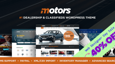 Photo of [Download-S2] Motors v4.5 - Automotive, Cars, Vehicle, Boat Dealership