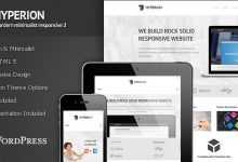 Photo of [Download-S2] Hyperion - Themeforest Modern Minimalist Wordpress Theme