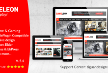 Photo of [Download-S2] Gameleon v5.4 - WordPress Magazine & Arcade Theme