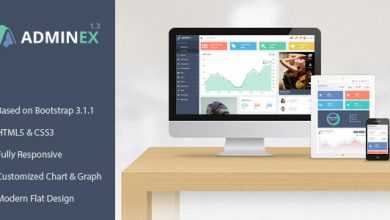 Photo of [Download-S2] AdminEx - Bootstrap 3 Responsive Admin Template