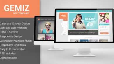 Photo of [Download-S2] Gemiz - Themeforest Portfolio HTML Template