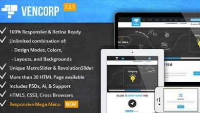 Photo of [Download-S2] Vencorp - Themeforest Elegant Responsive HTML5