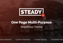 Photo of [Download-S2] Steady v1.1 - One Page Multi-Purpose WordPress Theme