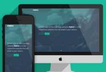 Photo of [Download-S2] Fabric - One page website template