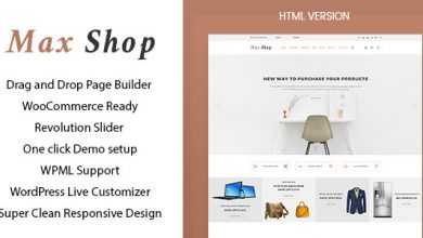Photo of [Download-S2] Max shop v1.1 - WooCommerce WordPress Theme