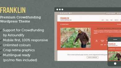 Photo of [Download-S2] Franklin v1.6.3 - Wordpress Crowdfunding Theme