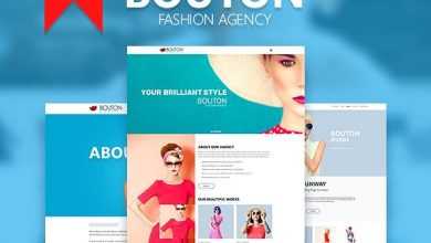Photo of [Download-S2] Bouton Fashion & Modeling Site Theme