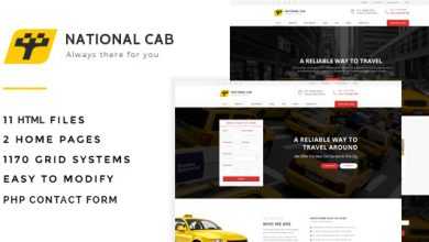 Photo of [Download-S2] TaxiCab - Taxi Company HTML Template