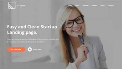 Photo of [Download-S2] Vanessa v1.0.6 - Easy Startup Landing Page WP Theme